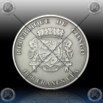 1oz CONGO 1000 Francs CFA "NOSOROG" 2015